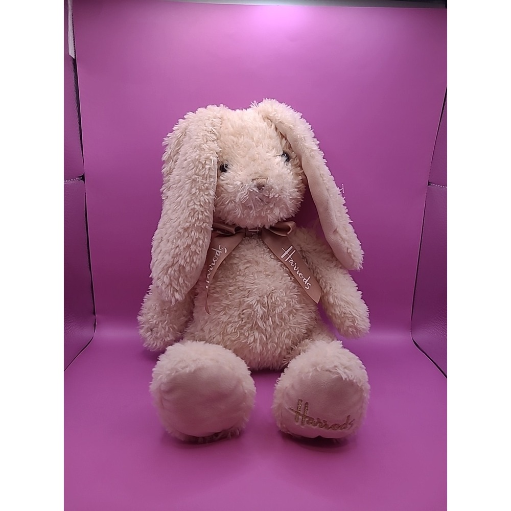 Harrods Plush Easter Bunny 2018 Retired 14"